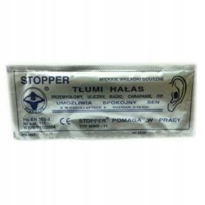 

Stopper do uszu Woskowe, 1 sztuka