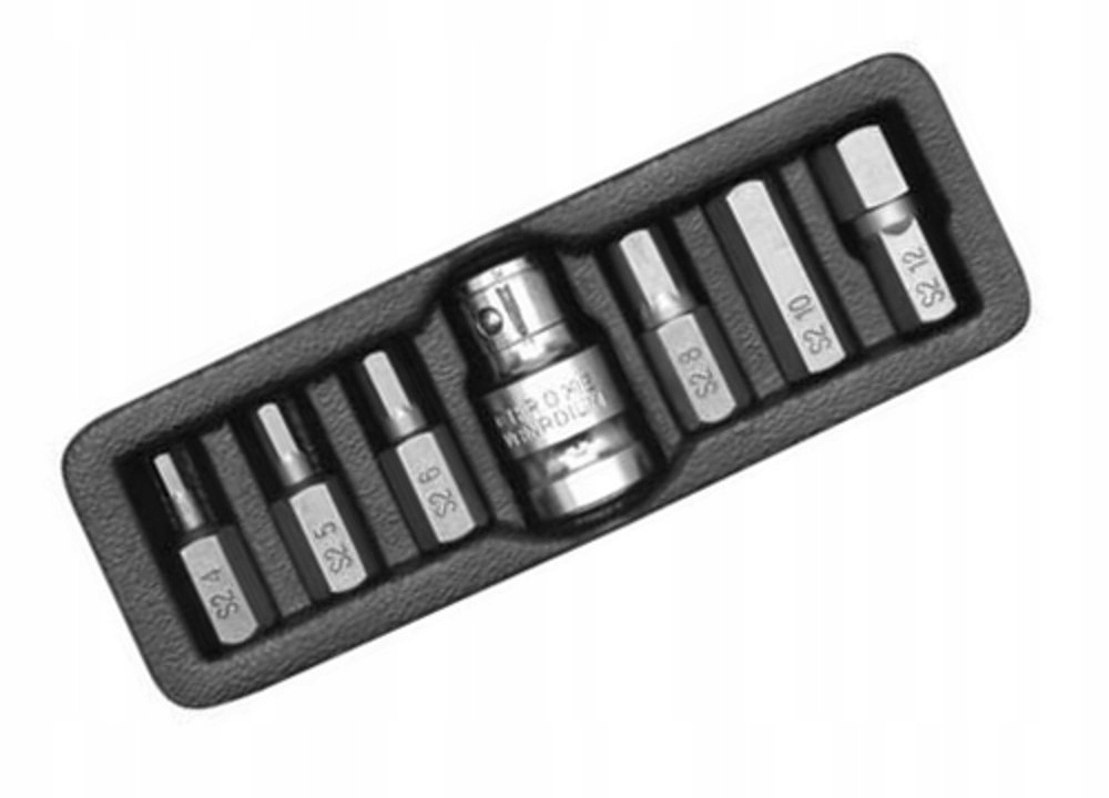 

Komplet Kluczy wkrętakowe hex H4-H12 7szt.