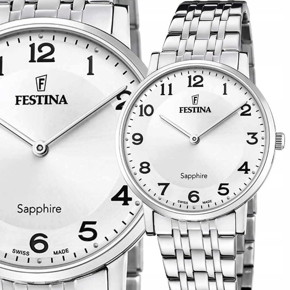 Nové Originální Hodinky Festina 20045/1 Swiss Made