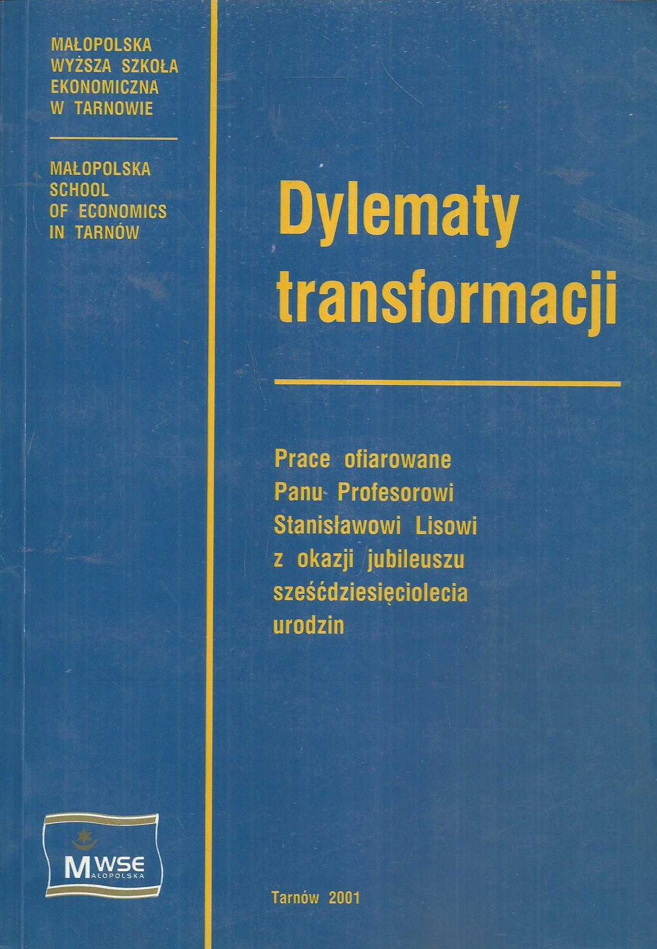Dylematy transformacji
