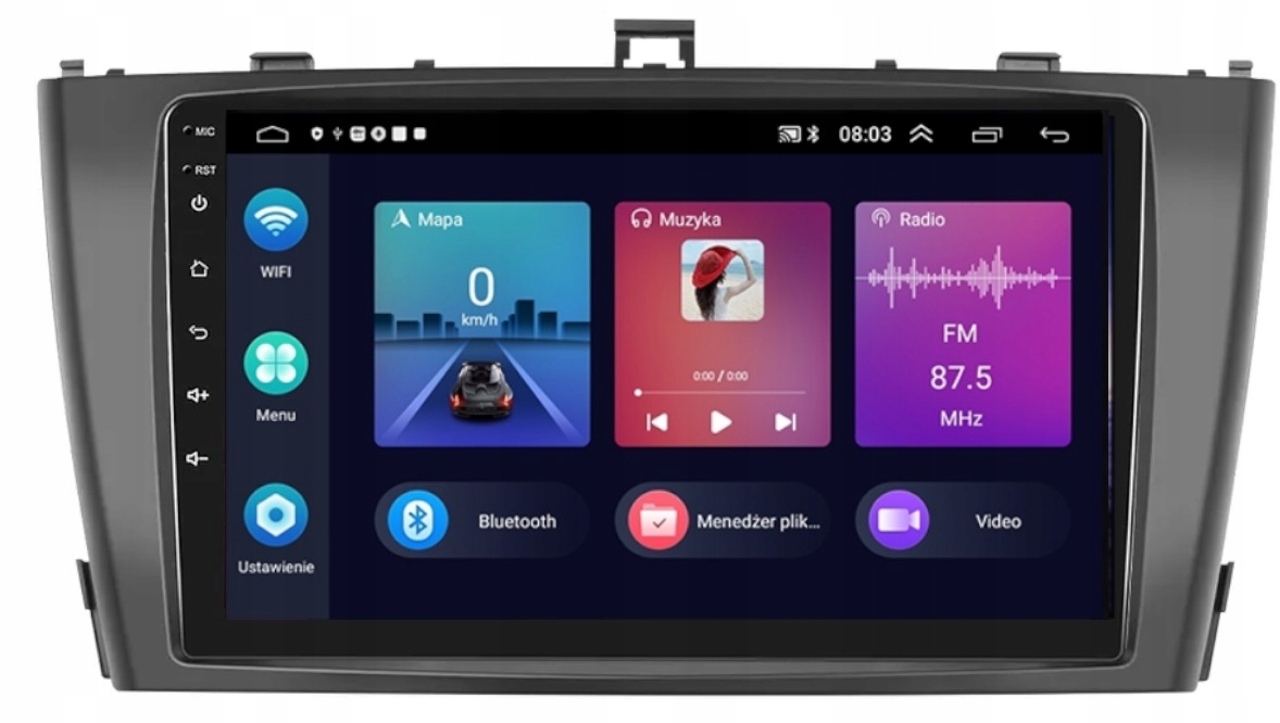 Gps A Android Navigace Toyota Avensis 2008-2015 Bt Carplay 4GB 64GB