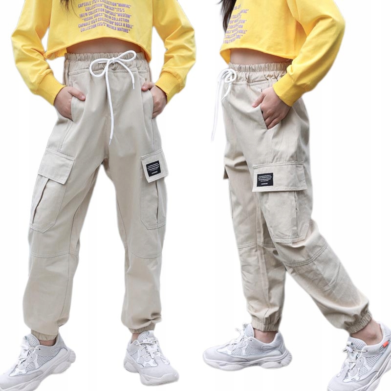 SPODNIE DZIEWCZĘCE MODNE BOJÓWKInull Kod producenta inkuy-SKU06824