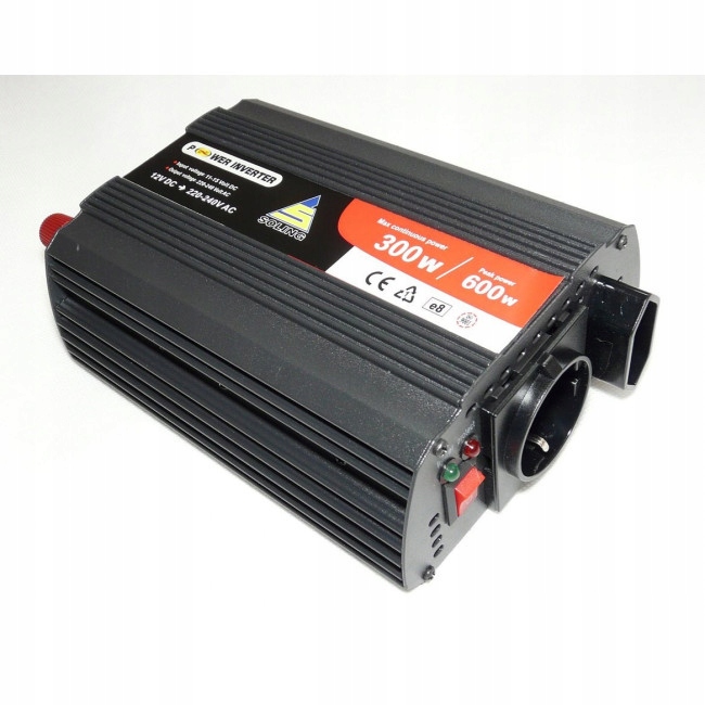 

Przetwornica 12V/230V HI-300 max 600W