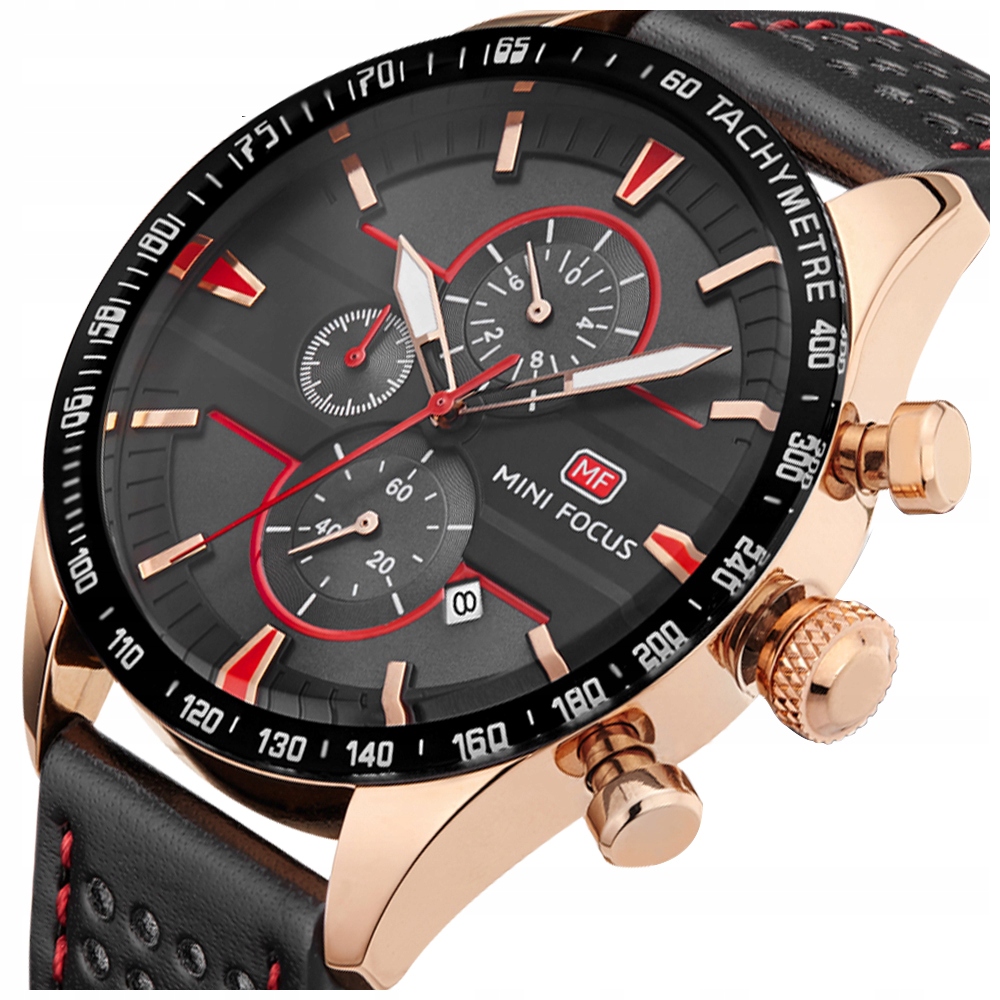 Pánské hodinky Mini Focus analog datum chronograf