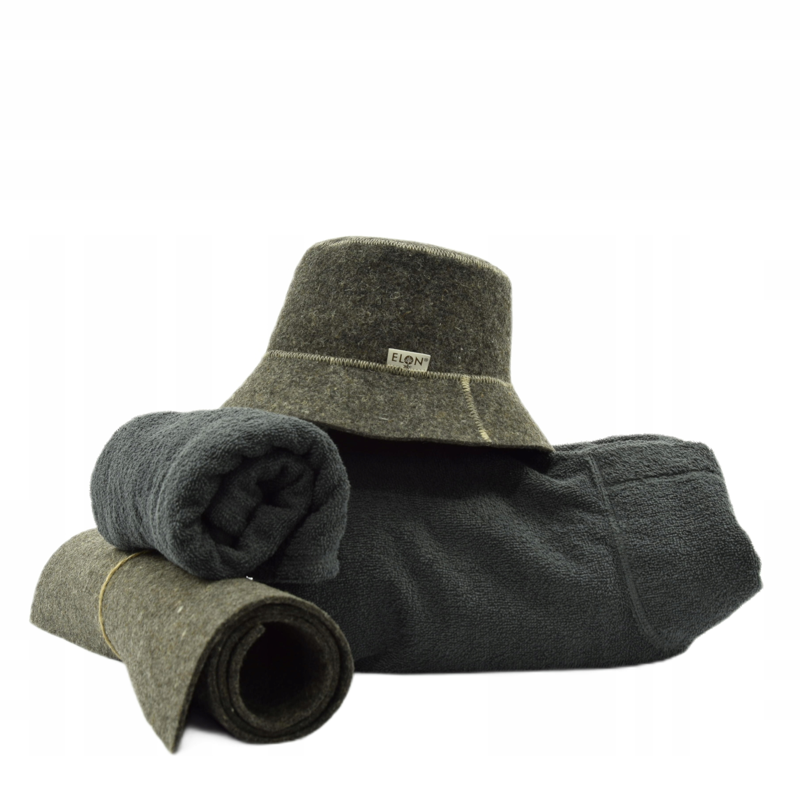 Čepice Klobouk do sauny Kilt Ručník pánský set 4 cz vel M