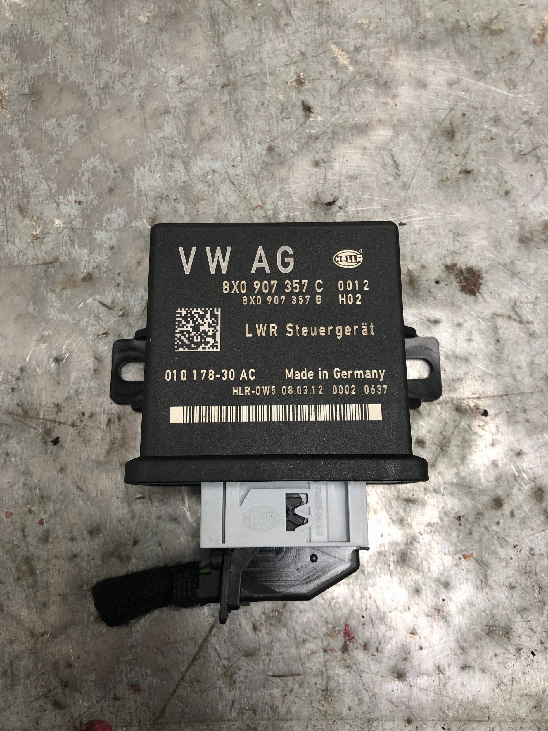 modulo centralina luci AUDI A3 8P LIFT 8X0907357C
