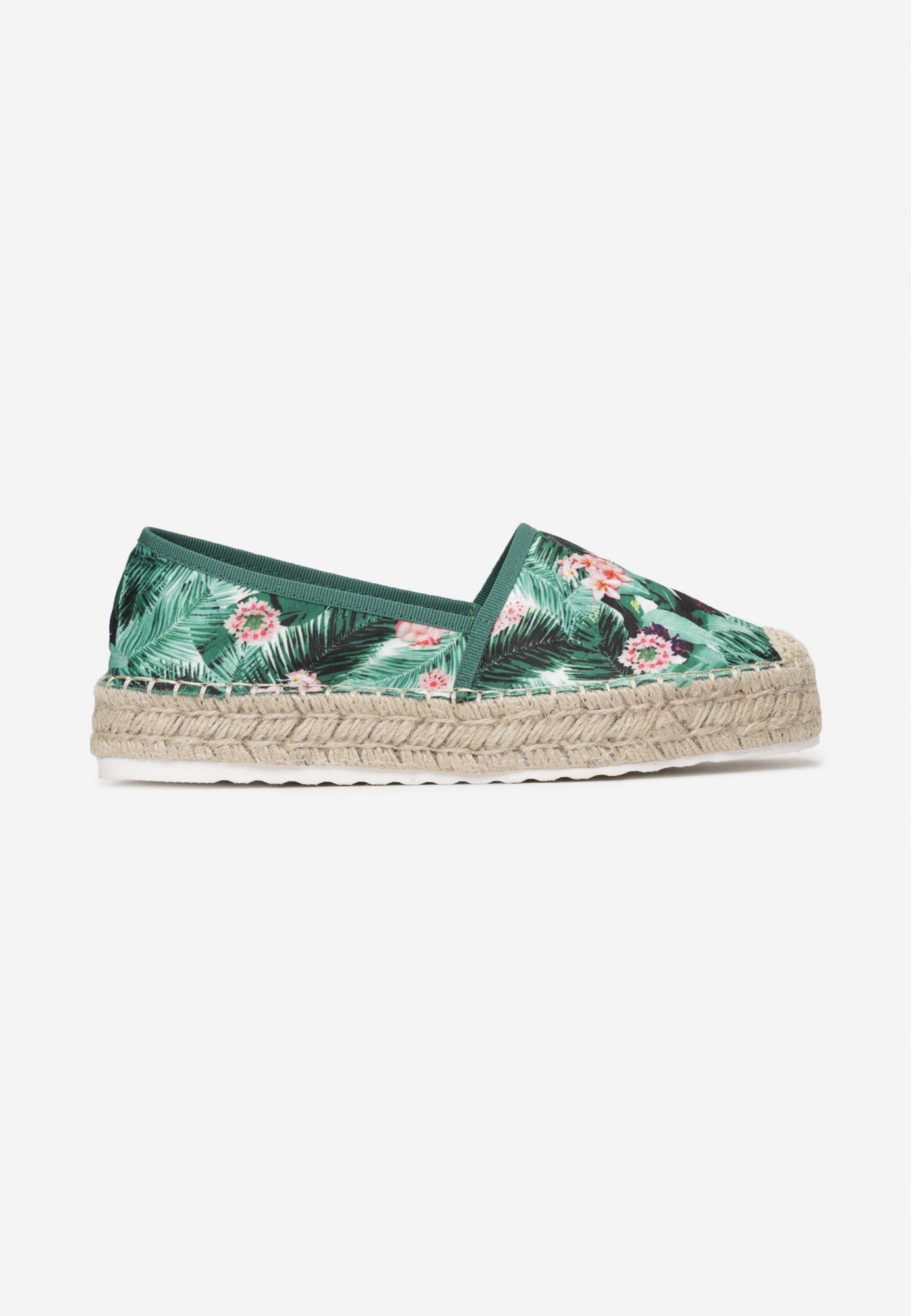 

Zielono-Fuksjowe Espadryle 37