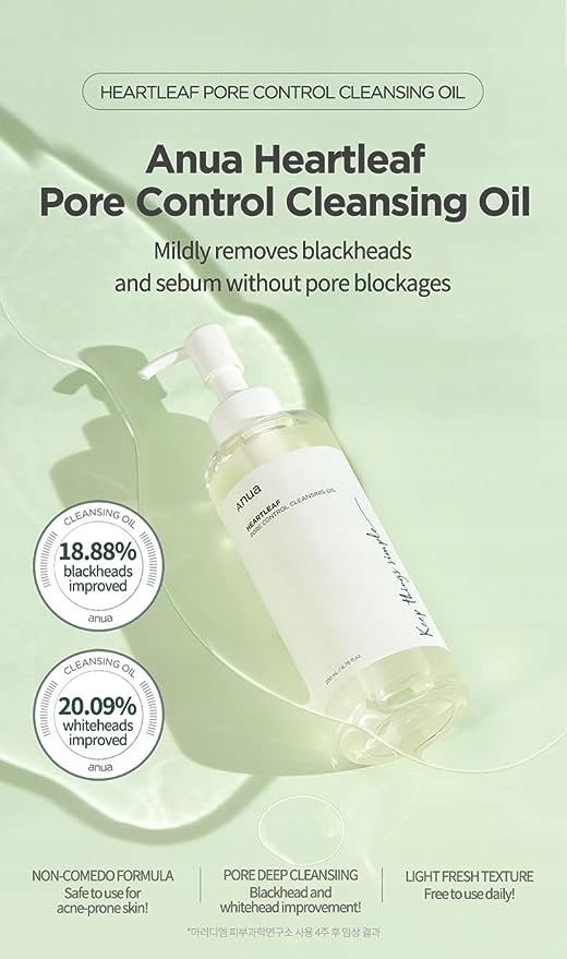 Anua Heartleaf Pore Control Purifying Oil Korea Marka inna marka