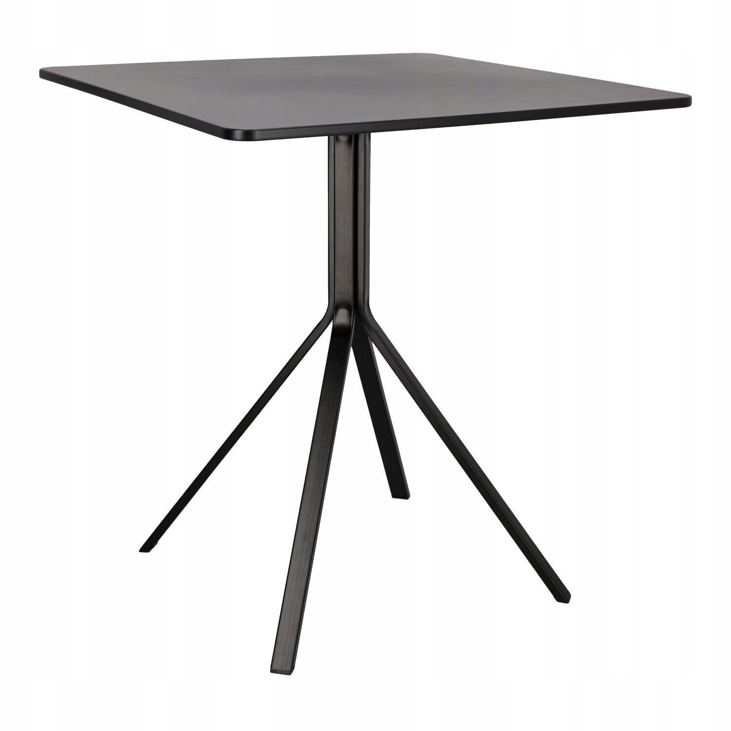 Стол Majkur 70 см черный для маленькой кухни глубина мебели 70 см