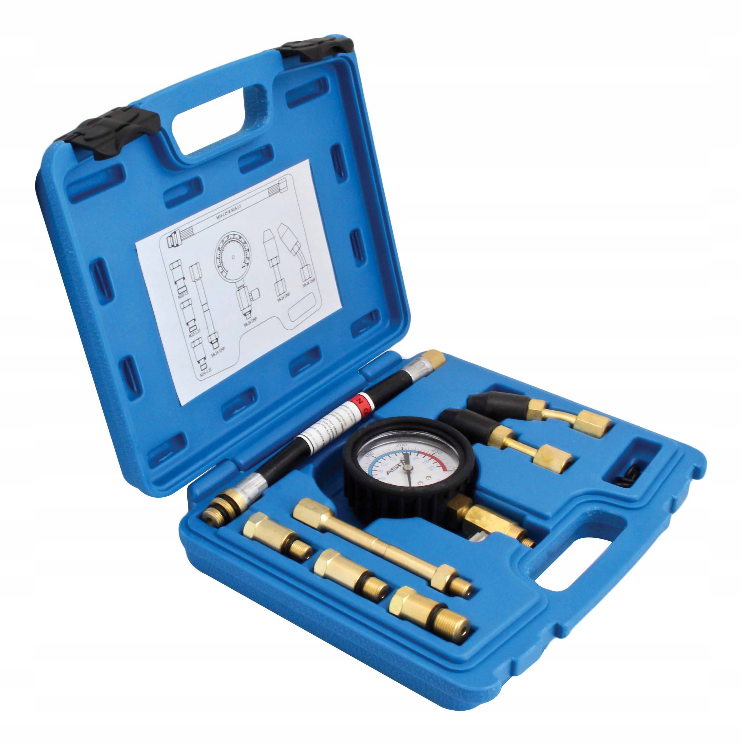 TESTER MIERNIK DO KONTROLI CIŚNIENIA SPRĘŻANIA KOMPRESJI BENZYNA ASTA Marka Asta