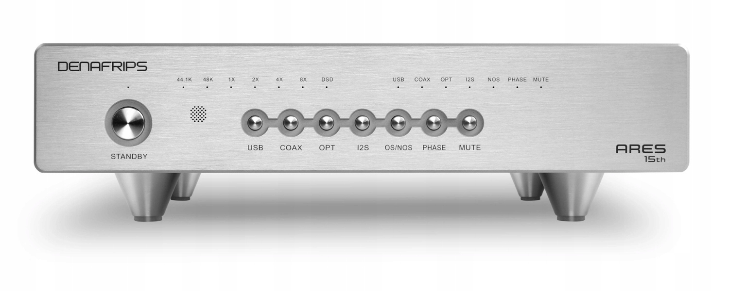 Denafrips Ares 15th (Strieborný)| Xlr I2S R2R Nos/os PCM1536 DSD1024