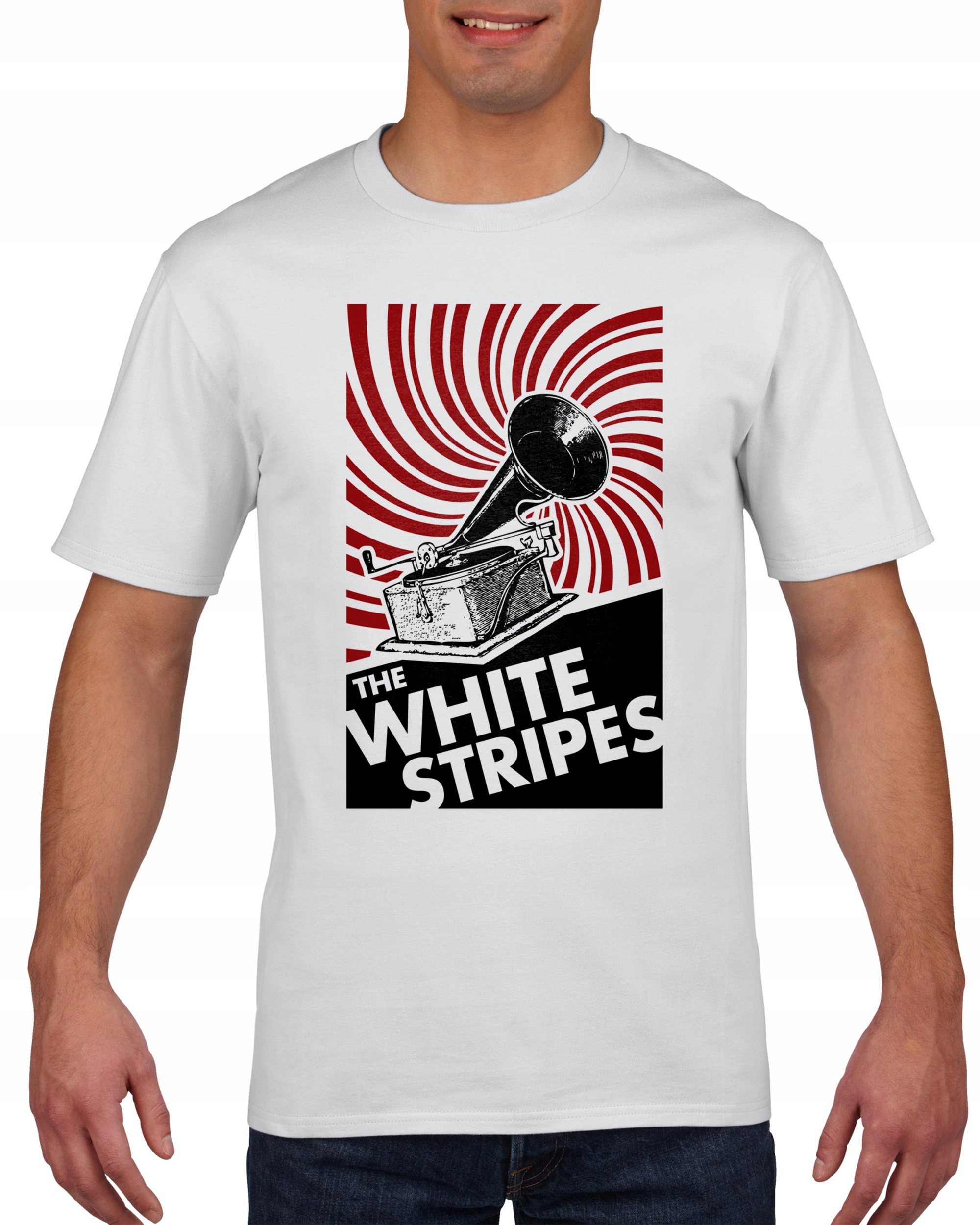 

Koszulka męska White Stripes XL