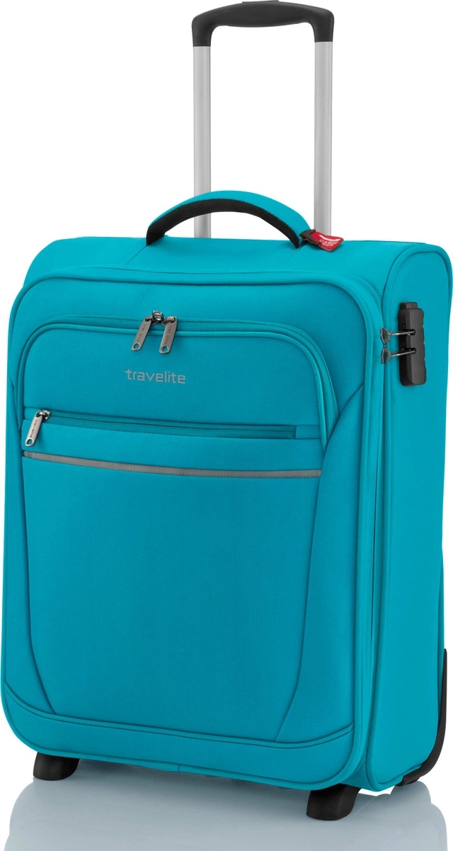 Walizka kabinowa Travelite Cabin 52 cm mała turkus