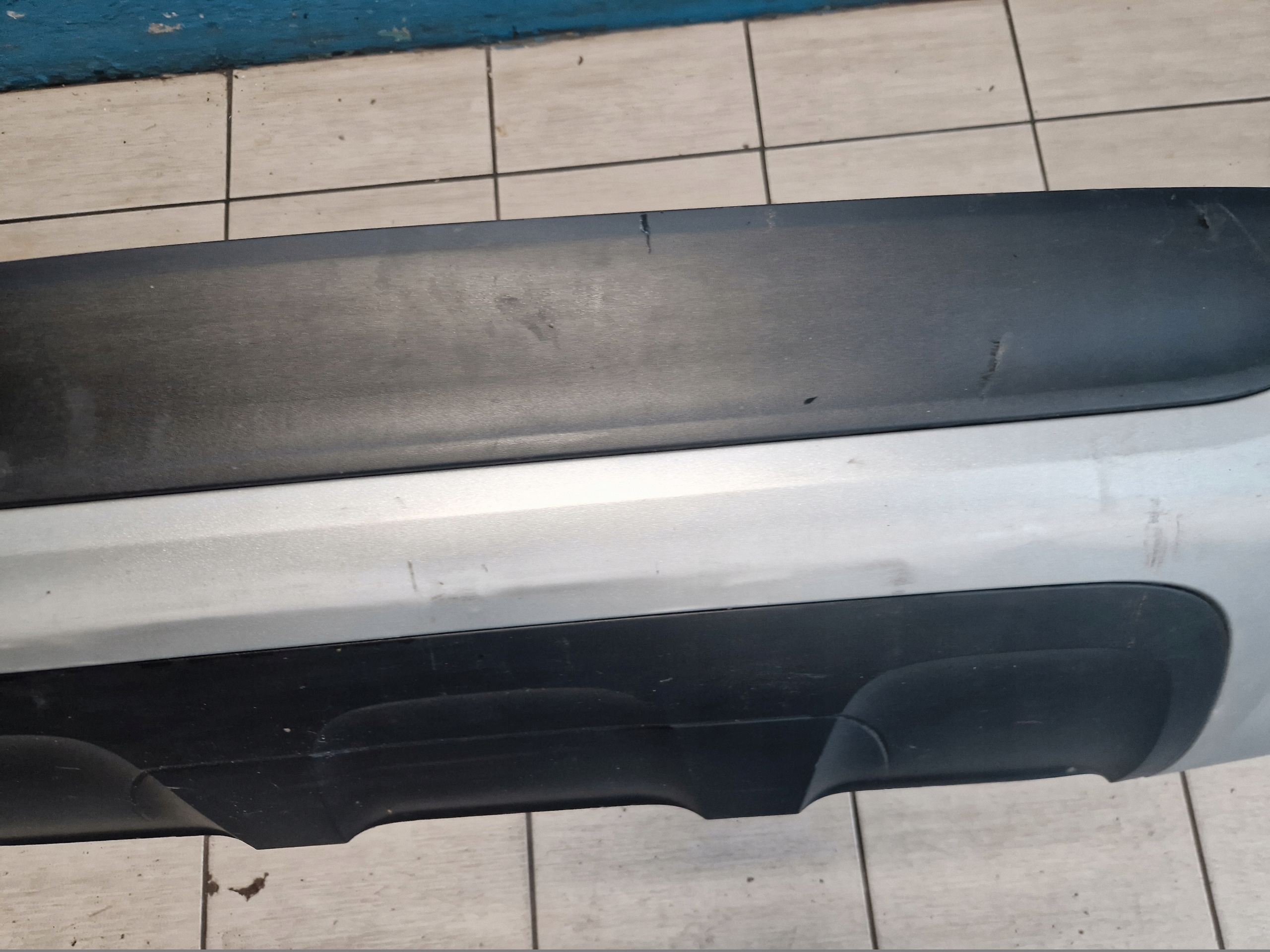 MERCEDES GLB X247 W247 SPOILER diffuser bumper rear rear part A2478857501