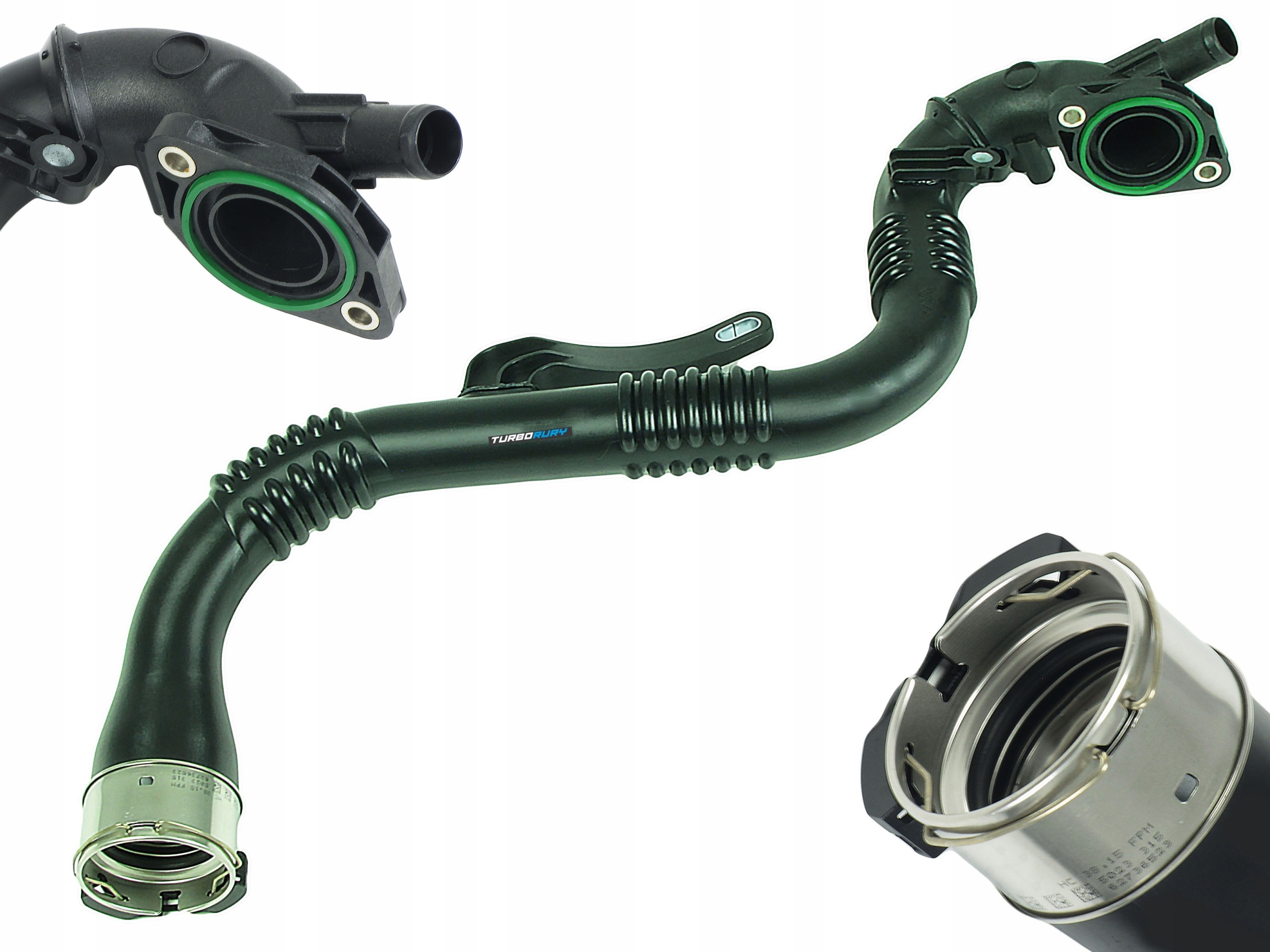 PRZEWÓD RURA WĄŻ TURBO RENAULT CAPTUR I CLIO IV 0.9 1.2 TCe 144605243R
