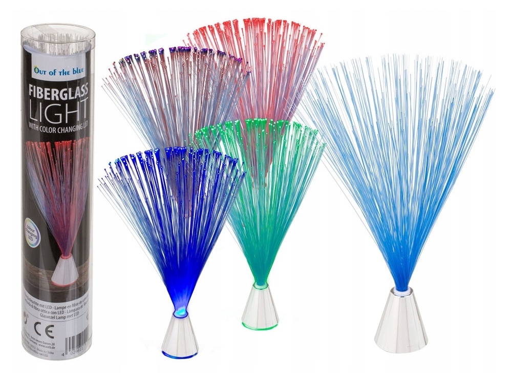 

Lampka Nocna Światłowodowa Biurkowa Fibre 21cm