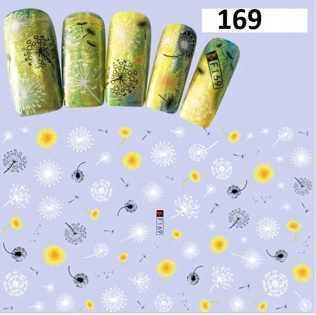 NAKLEJKI NA PAZNOKCIE SAMOPRZYLEPNE 3D