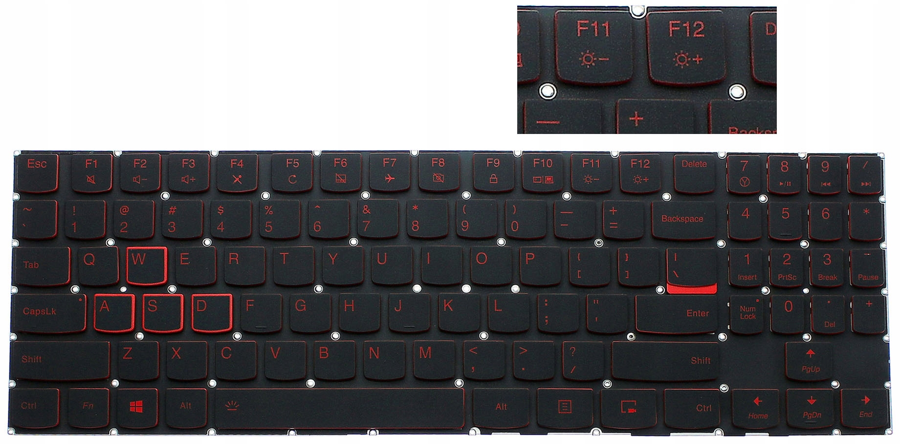 

Klawiatura Lenovo Legion Y520-15IKBN Y520-15IKB