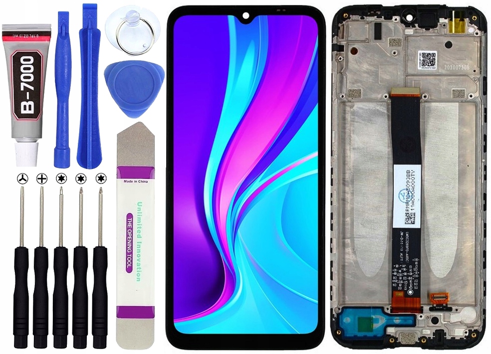 Xiaomi Redmi 9A / 9C Wyświetlacz LCD Ekran Ramka