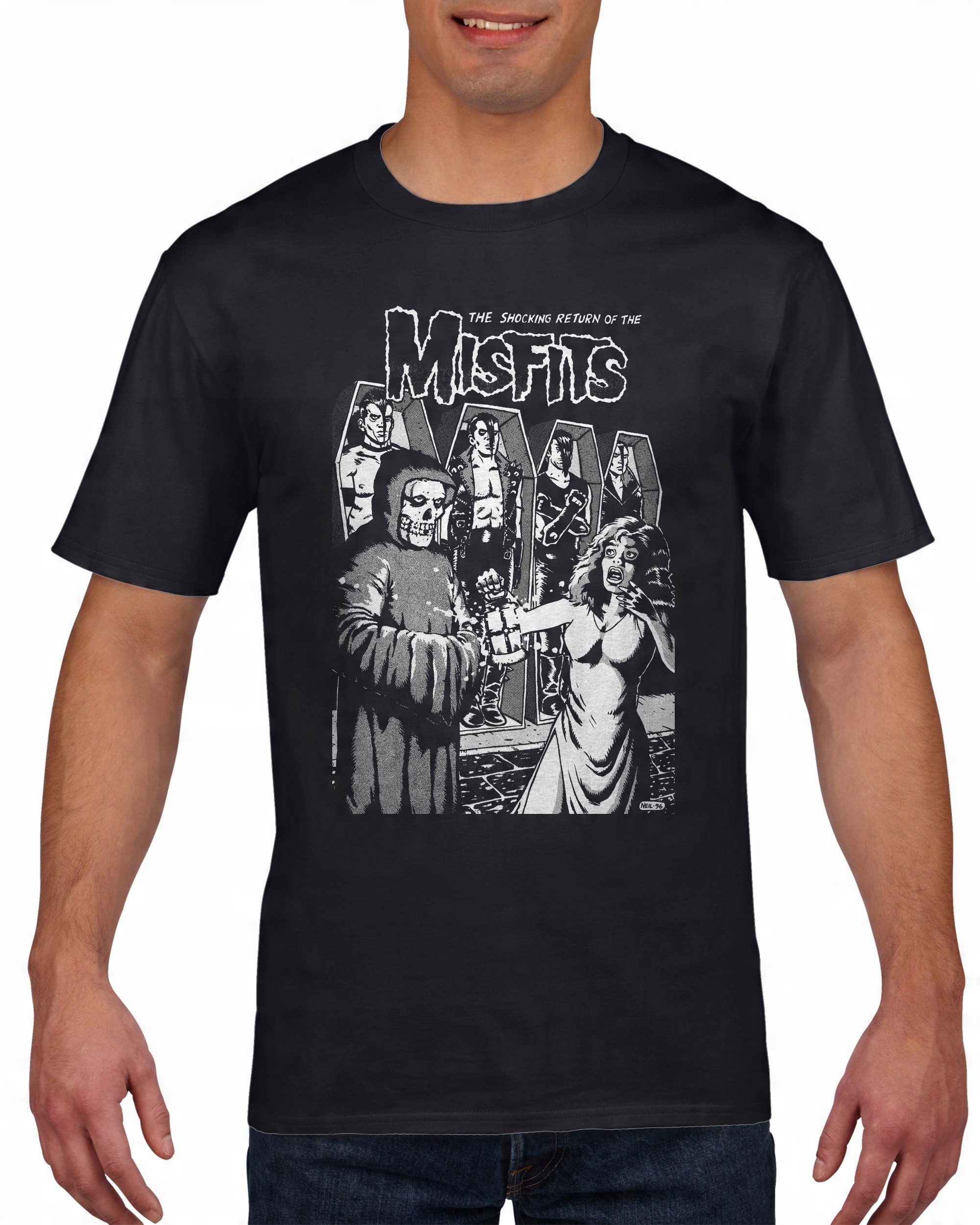 

Koszulka męska Misfits c S