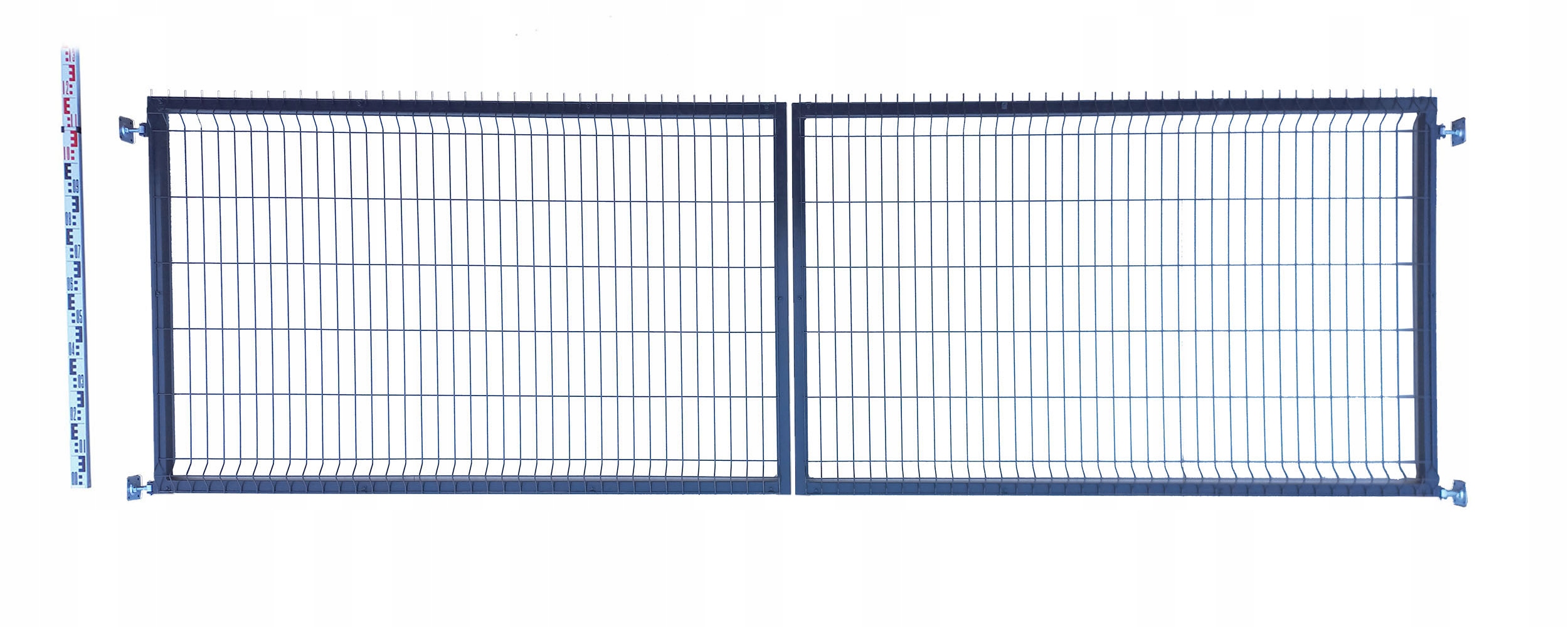 Brána Pletivové 120cm antracit panelový grafit RAL7016 dvoukřídlý 7016