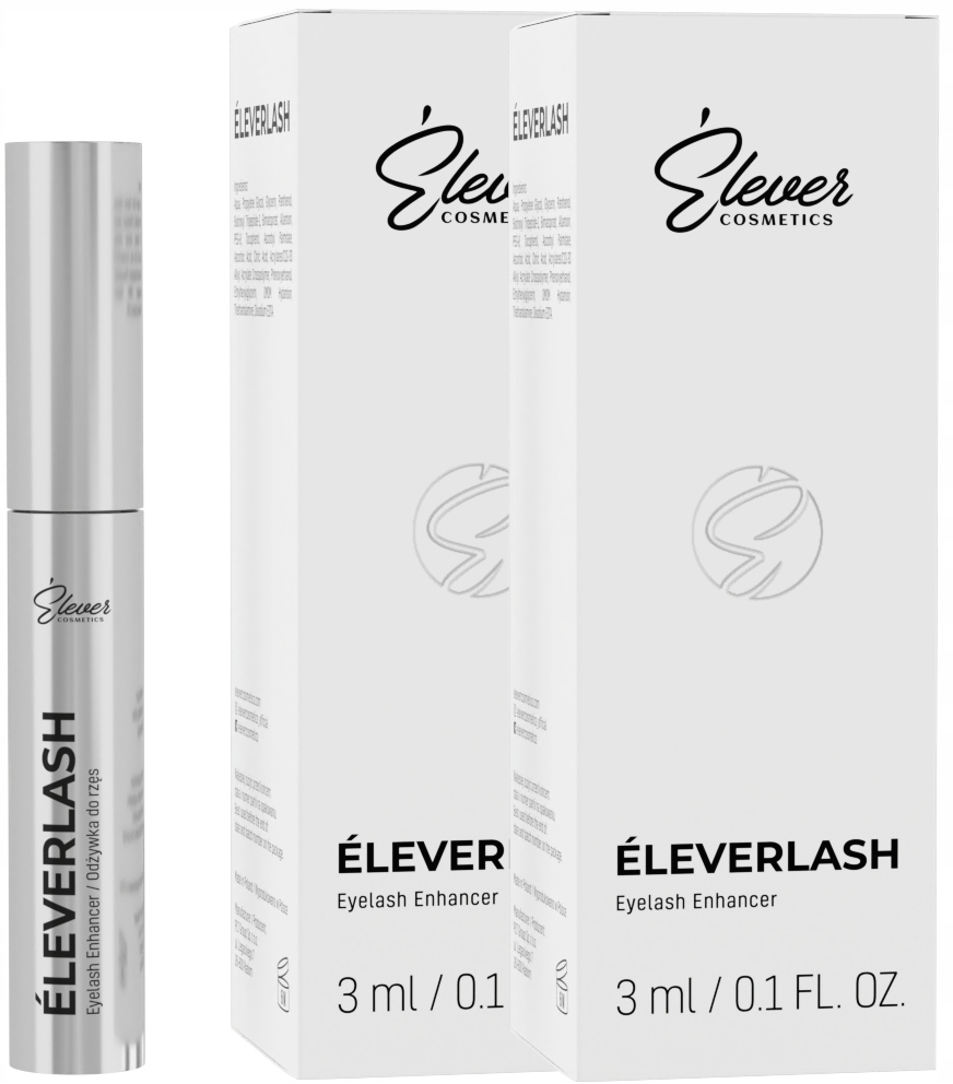 2 x Elever Eleverlash 3G Hustší přírodní řasy Vysoká účinnost Panthenol