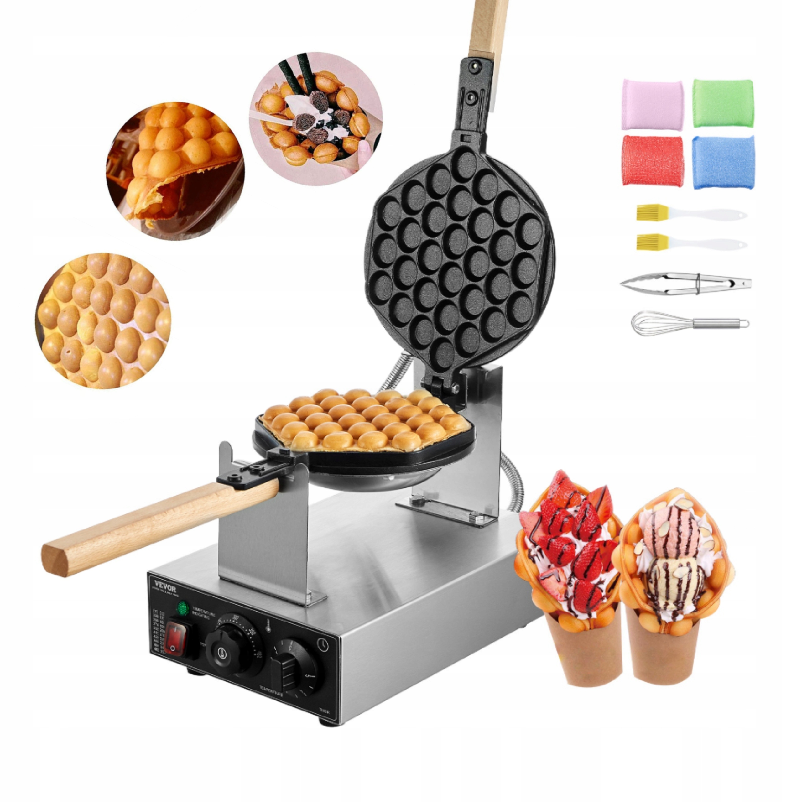 Profesionálny bublinkový vaflovač Bubble Waffle
