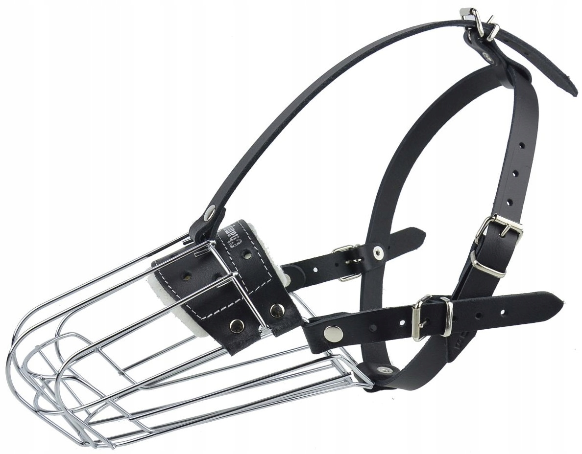 Levně Kovový náhubek Champion „db“ Doberman