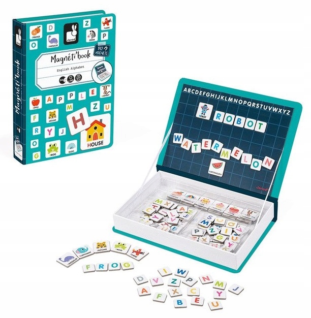 

Janod Magnetyczna Układanka Alfabet Magnetibook