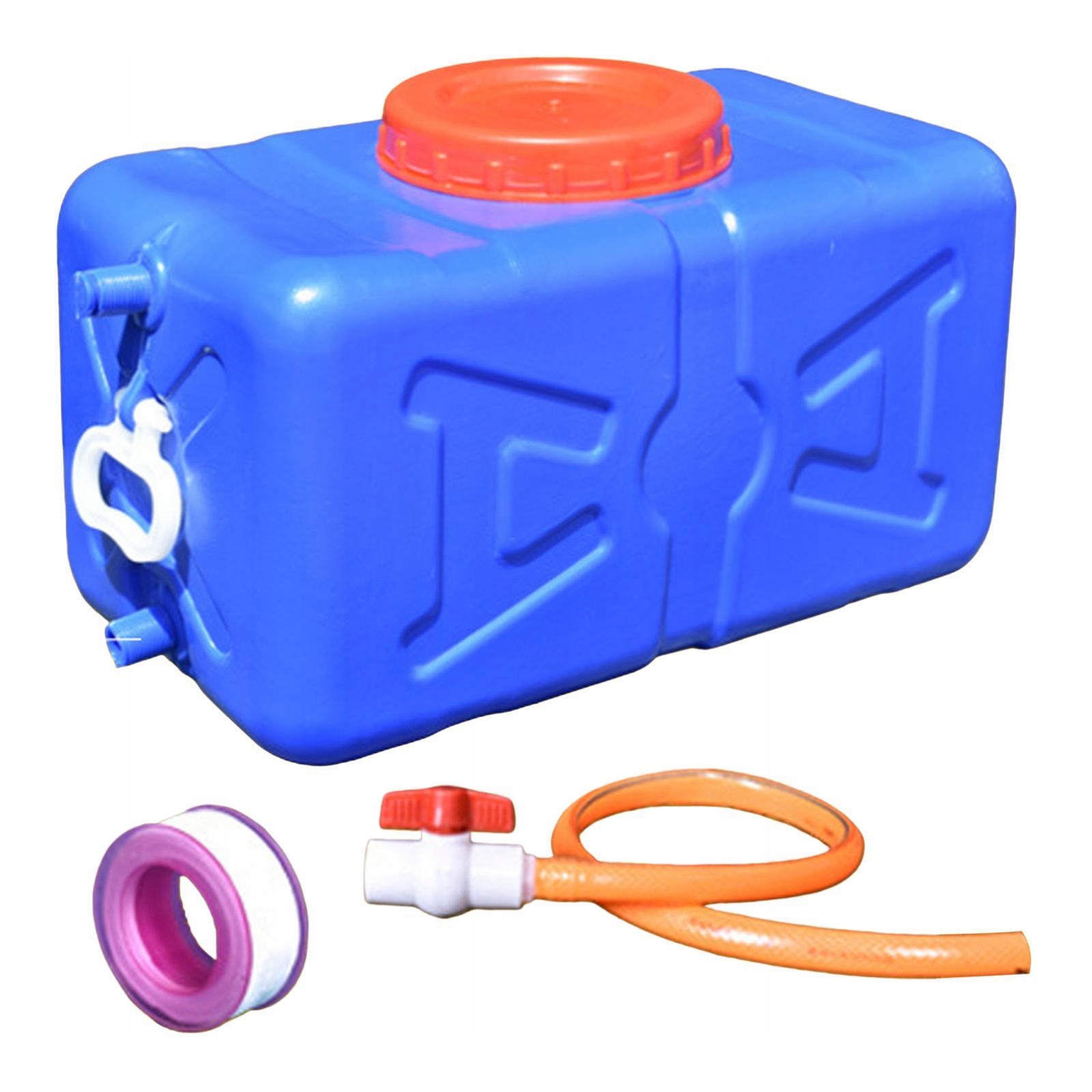 Pojemnik na wodę pitną Przenośny niebieski 60 kotków