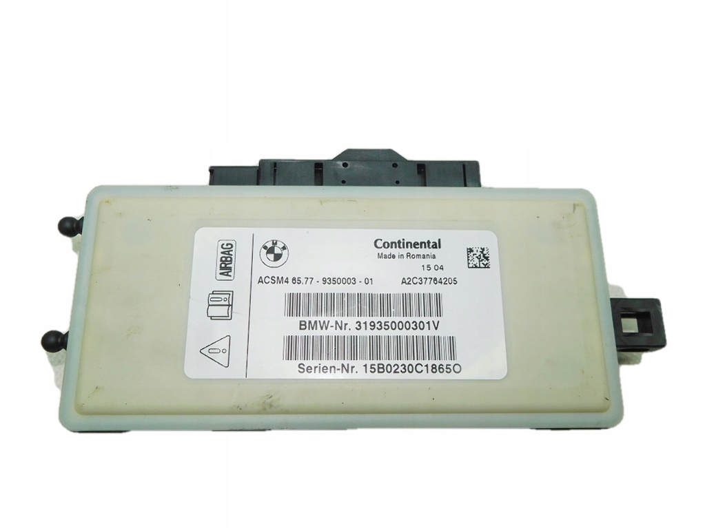 BMW X5 F15 X6 F16 M50d 3.0D 2015r MODUŁ PODUSZEK AIR BAG