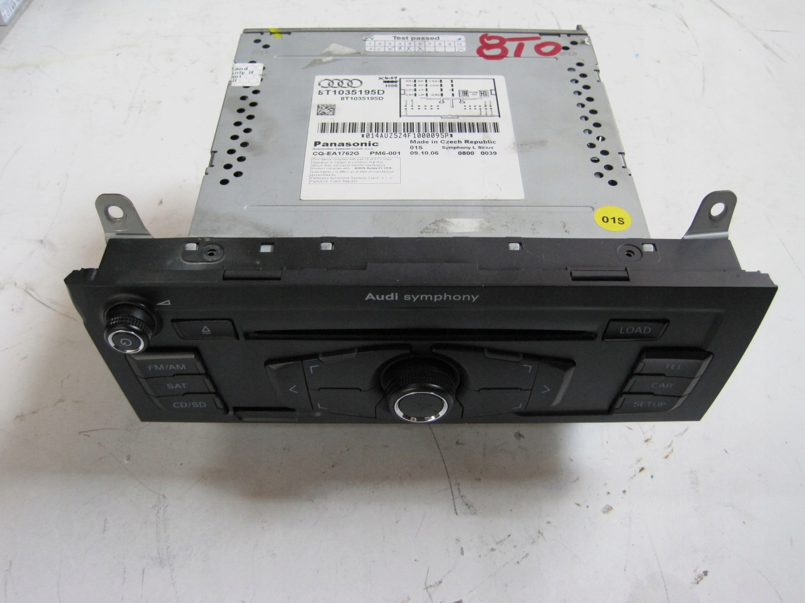 RADIO AUDI A5 8T0 A4 8K0 8T1035195D