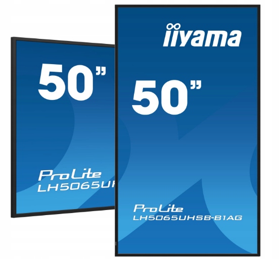 Monitor Digital Signage Iiyama Prolite LH5065UHSB-B1AG 50" 4K Ips Led 24/7