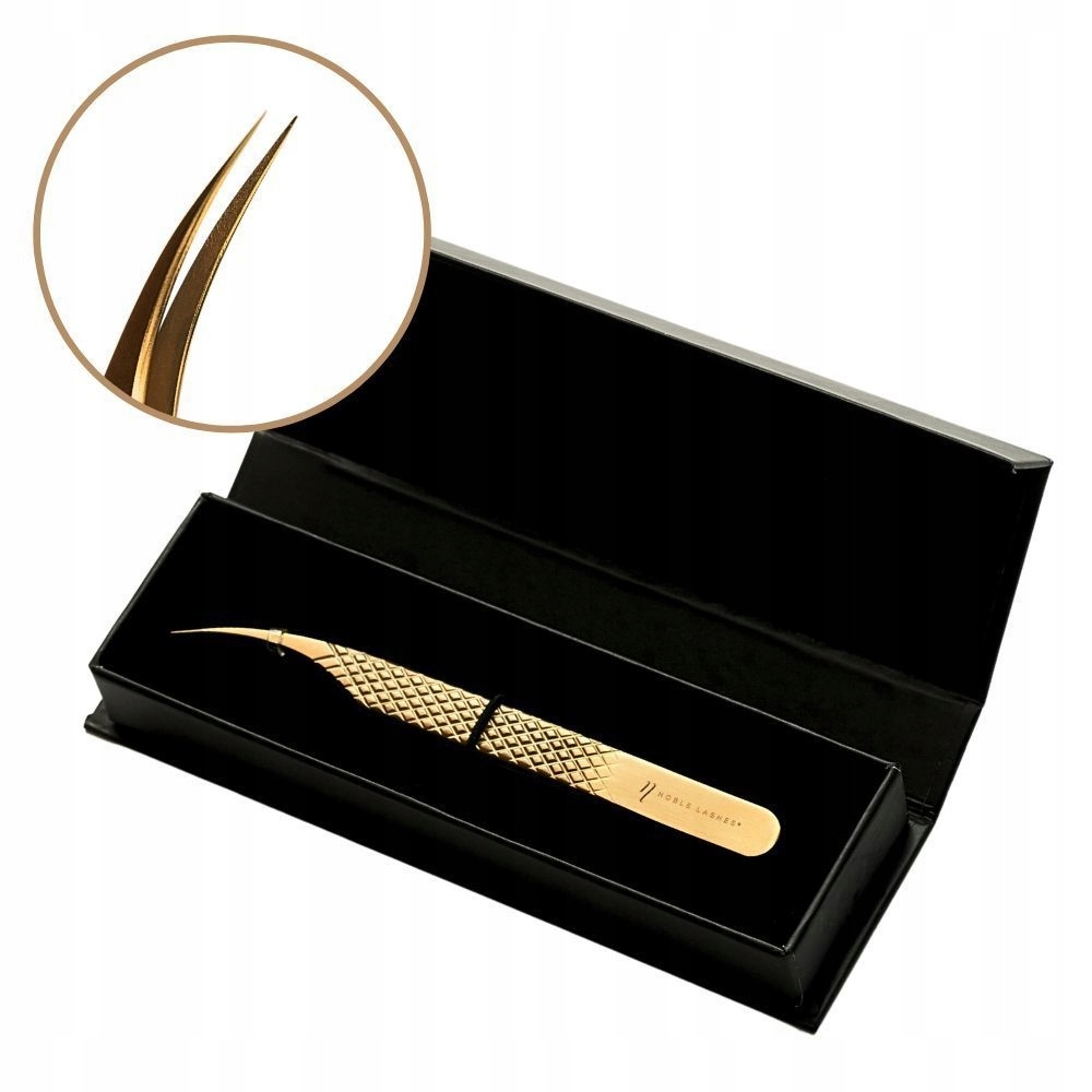 Pinzeta na řasy Noble Gold Pro 5