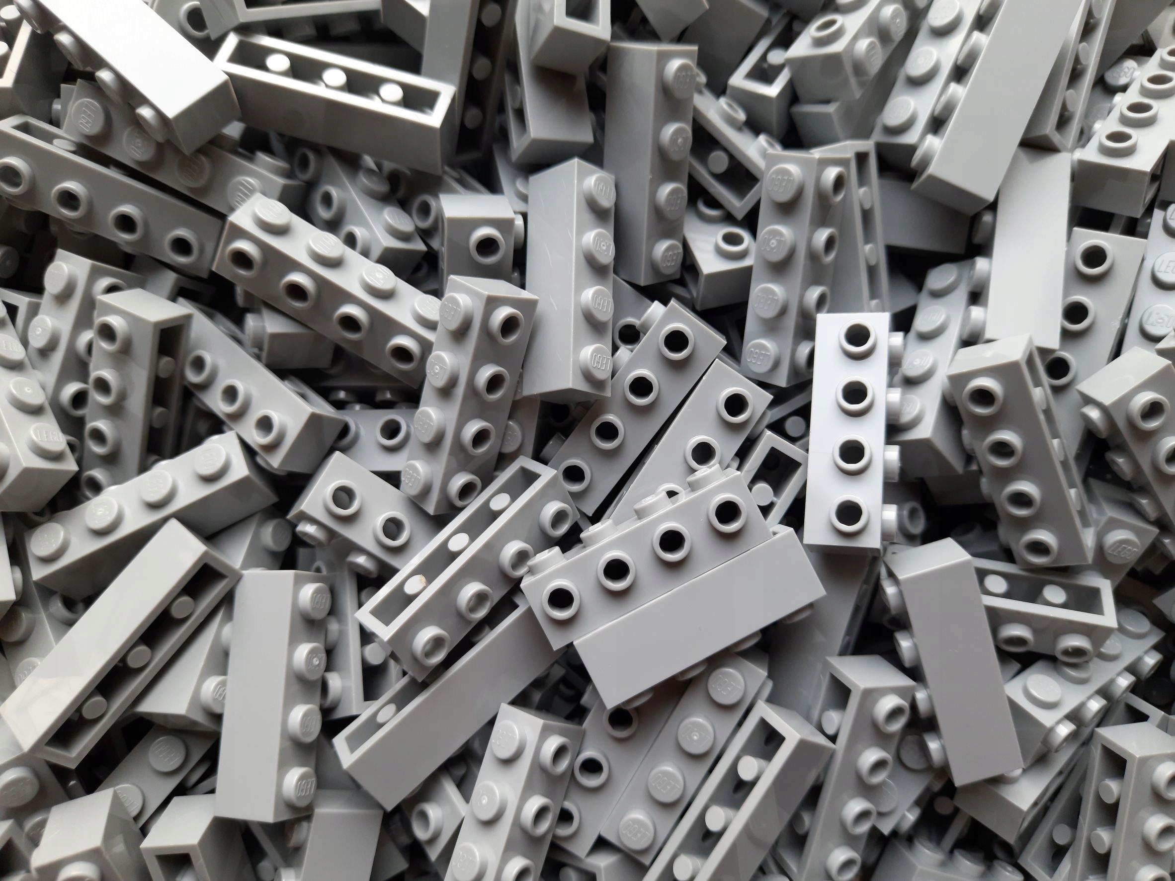 

Lego 30414 brick 1x4 Light Bluish Gray 10 szt Nowe