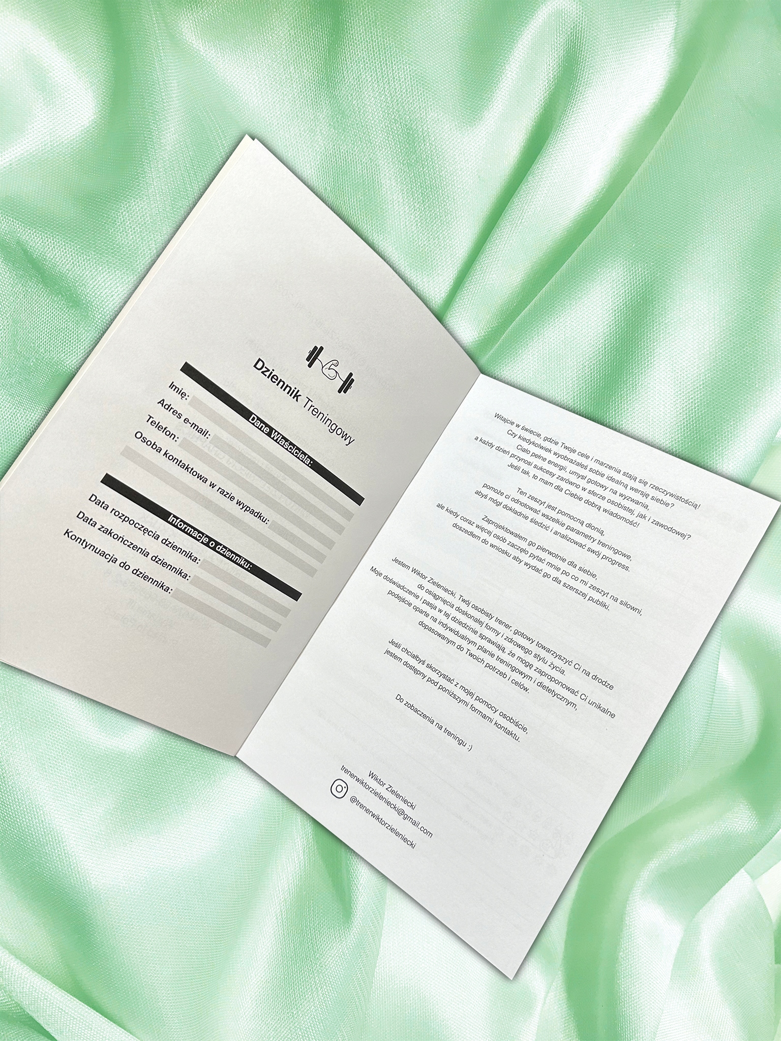 Notes dla Siłowni 120 Stron Siłownia Trening Notes Rozwój Wydawnictwo inne