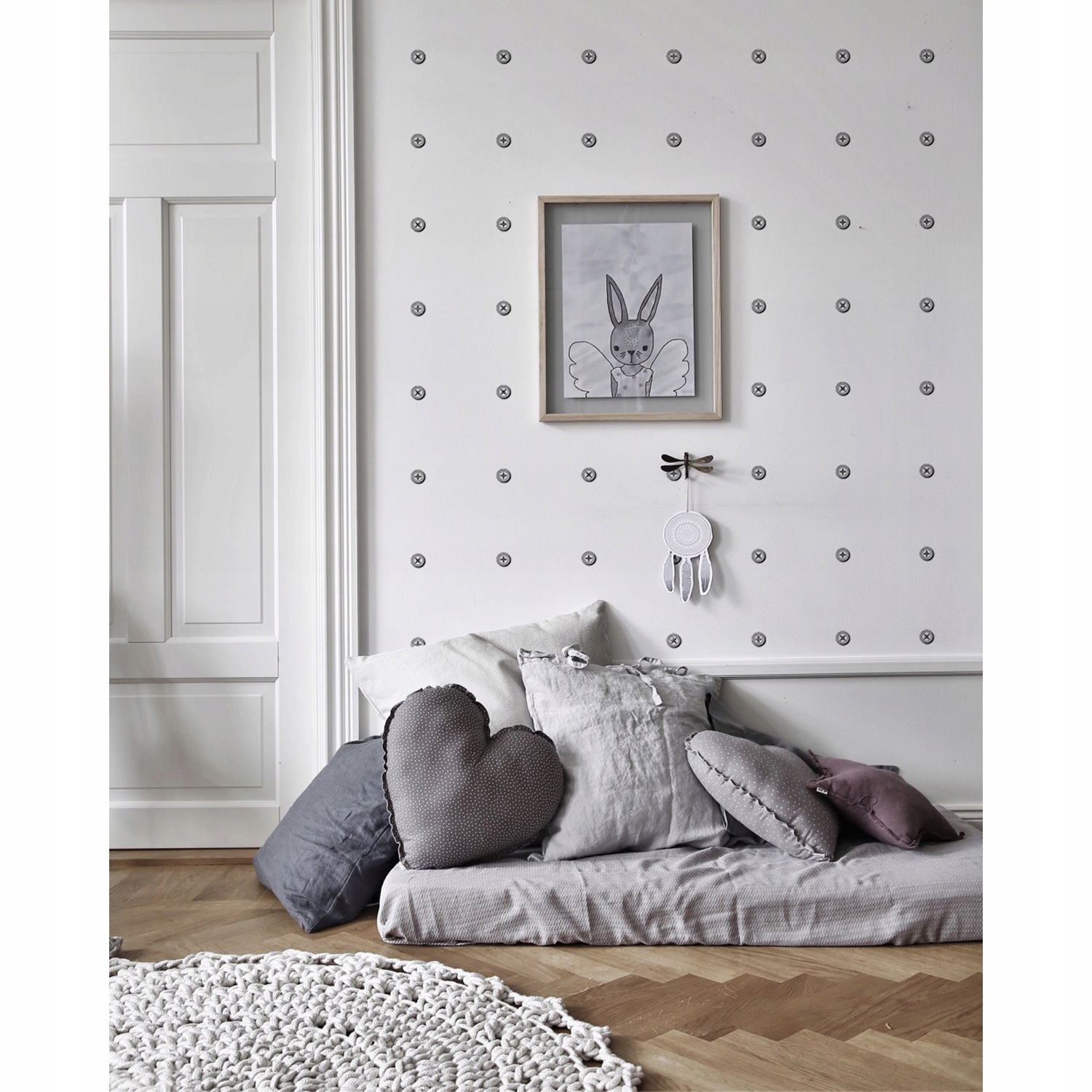 

Fototapeta Czarno-białe proste przyciski 250x104cm