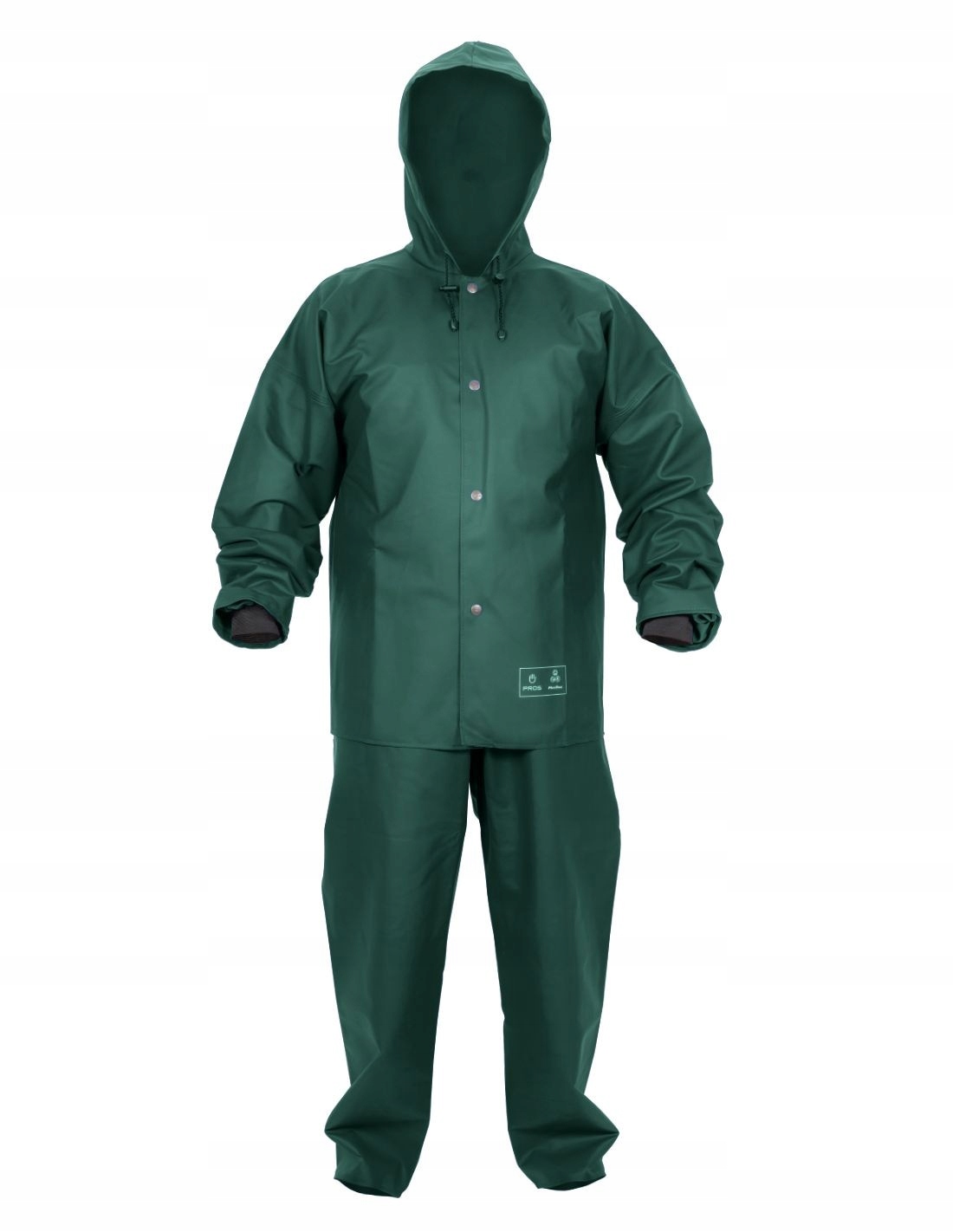 UBRANIE PRZECIWDESZCZOWE WODOODPORNE OGRODNICZKI + KURTKA PROS 101/001 62 Model 101/001 Zielony