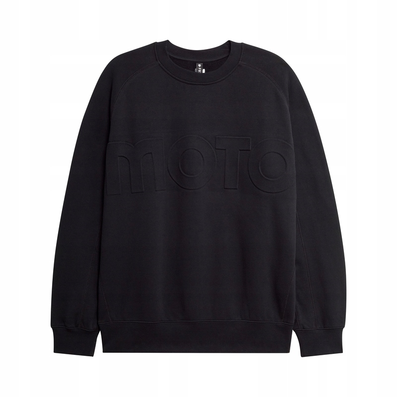 Fox Moto-x Oversize Fleece Crew Čierna (M)