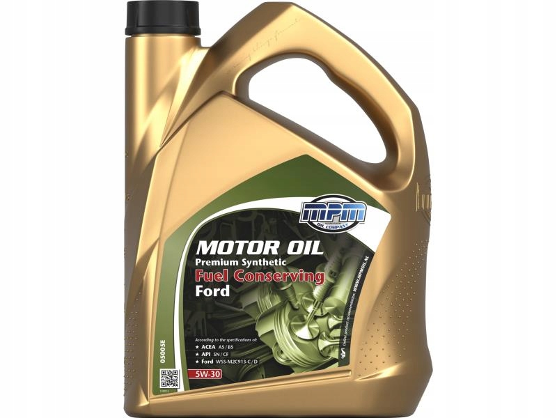 

Olej Mpm 5W30 Ford 5L A5/B5 Ford WSS-M2C913-C/D