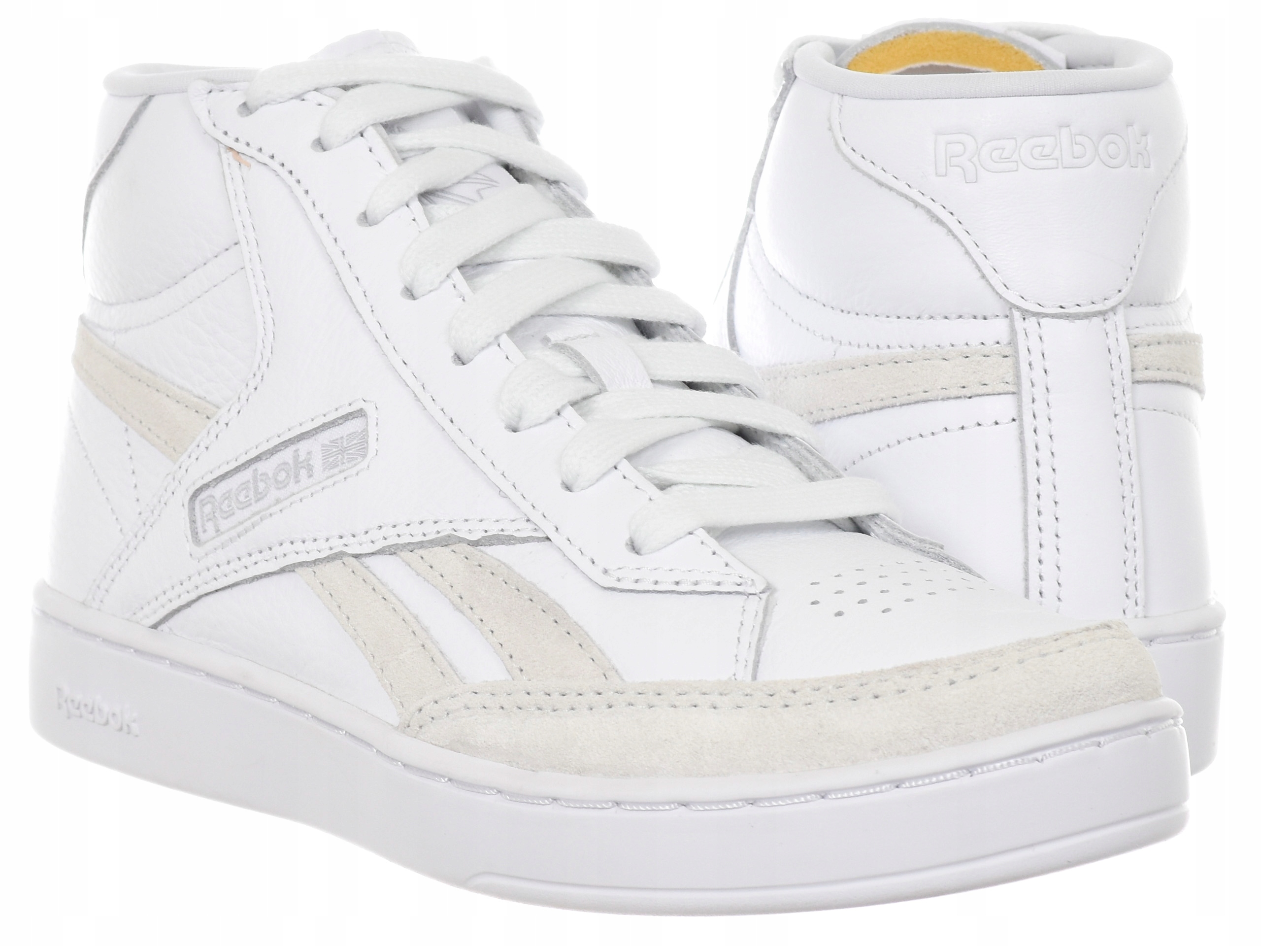 Dámské boty Reebok Club C Form Hi FZ6030 tenisky bílé kožené