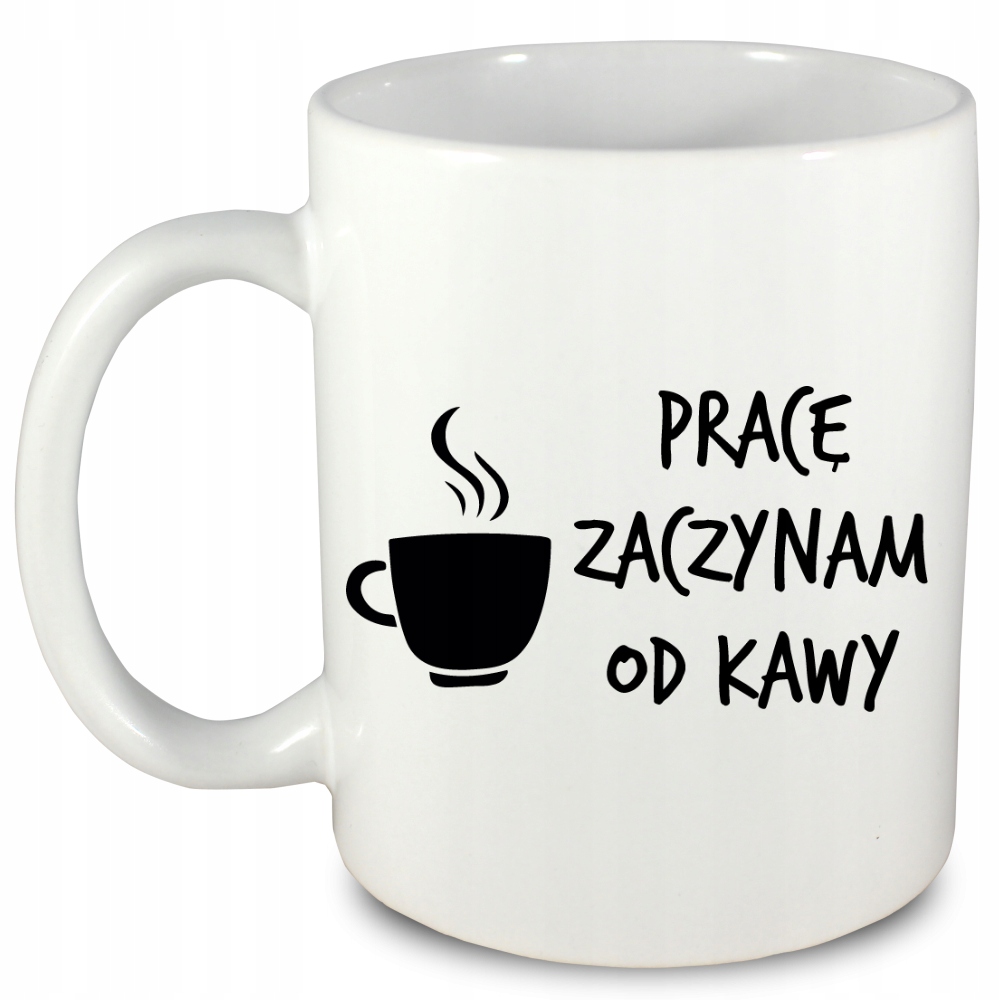 

Kubek kawa do pracy, korpo, imię, 12