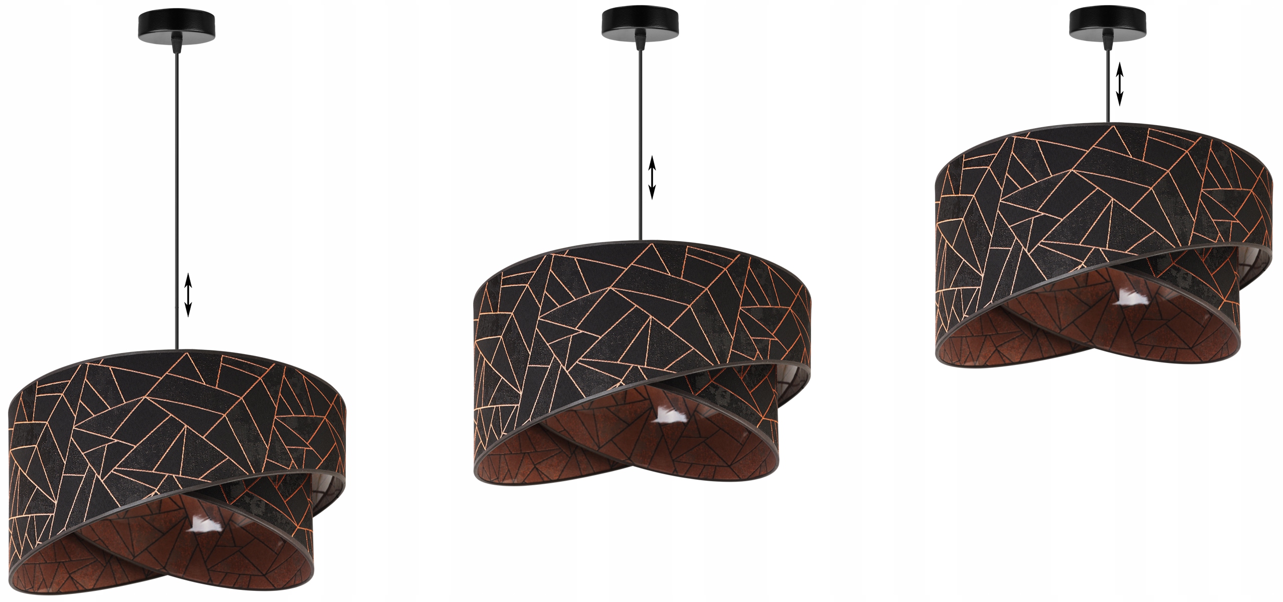 Lampa Wisząca Sufitowa Żyrandol Nowoczesna Abażur Marka Light Home