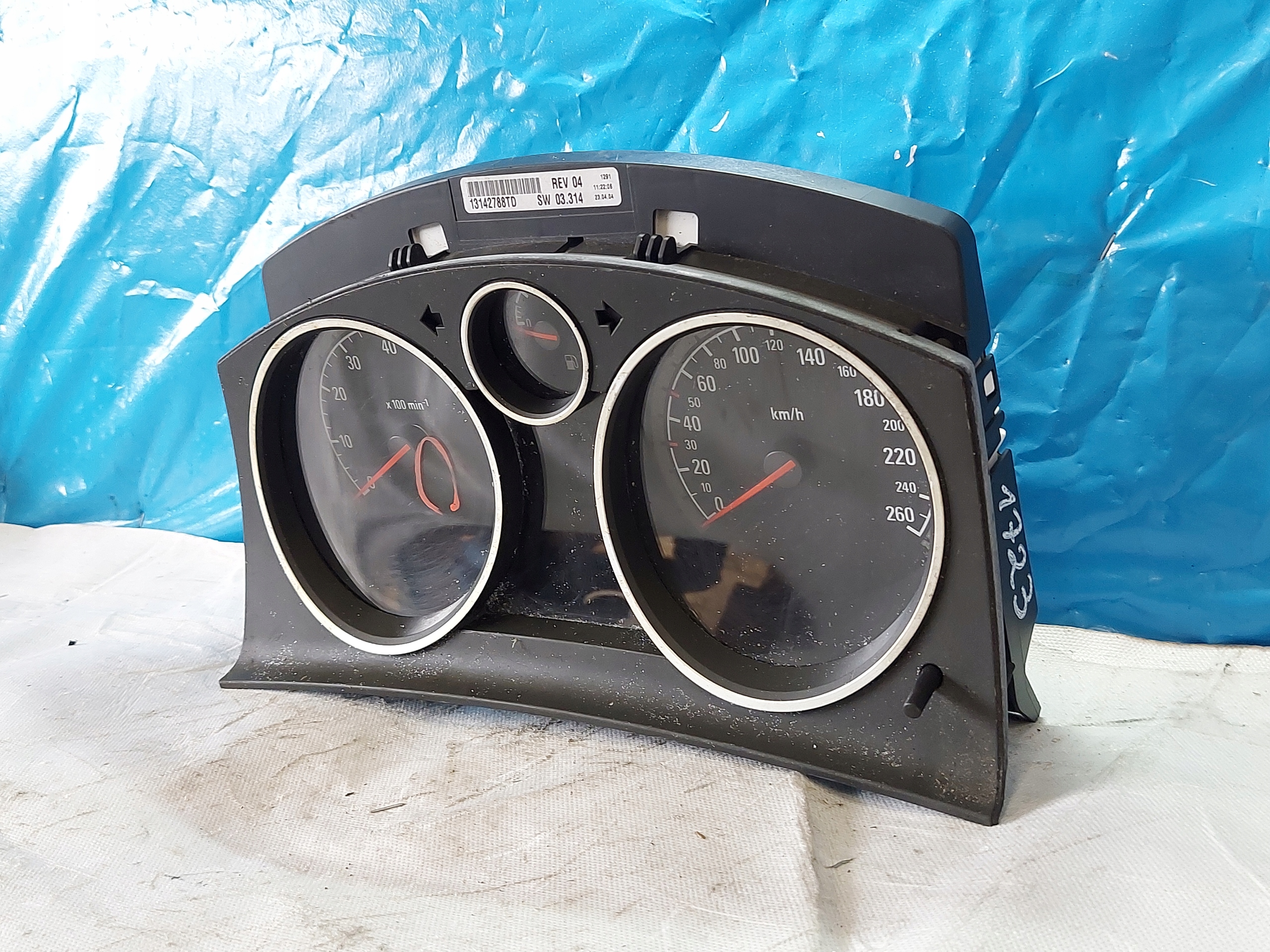 dials clock ASTRA H 1.6 B 13142788TD