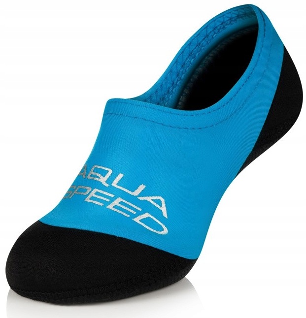 Buty plażowe Aqua-speed Neo k. 01 niebieskio-czarne r. 32/33