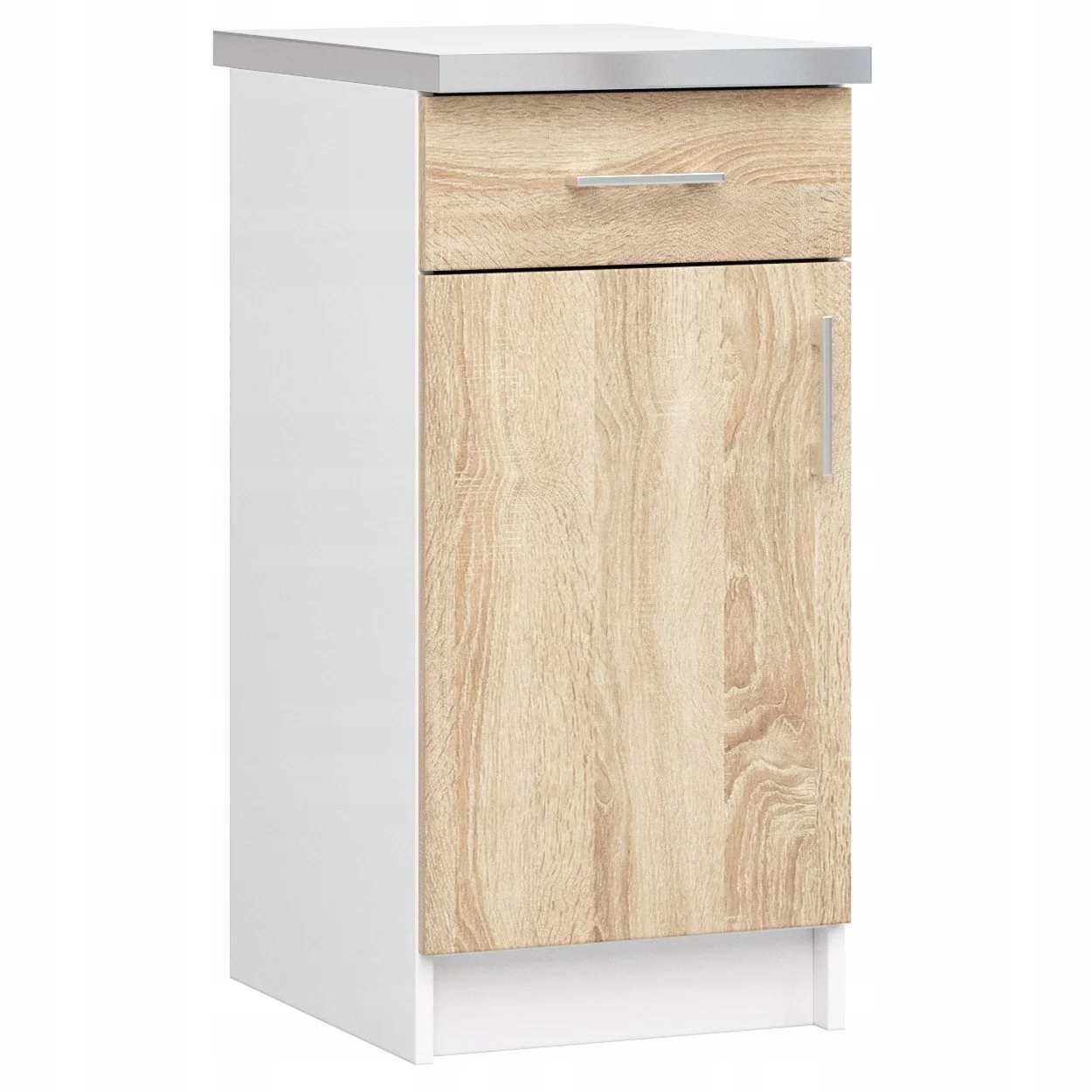 Шкаф LIMA S40 SZ1 столешница белый / дуб SONOMA