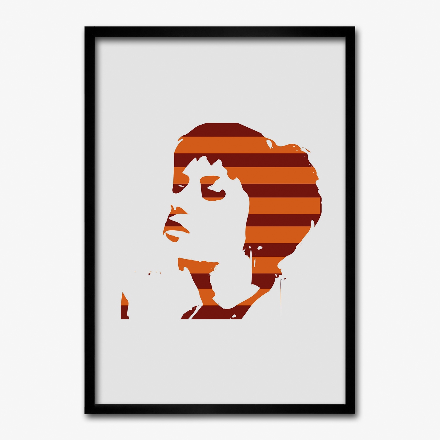 Obraz v ráme Mdf Portrét štýl pop art 50x70 cm