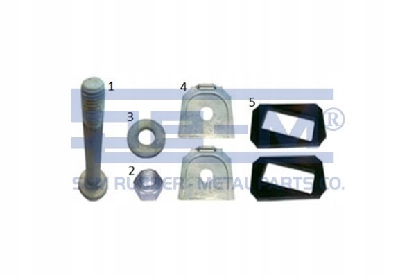 Oprava Pružin Sada Bpw Pro 70M Pružinu Sem Lastik SEM10909