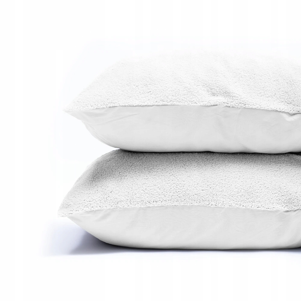60x70 TEDDY 2pack białe mikrofibra poszewki na poduszkę Marka SLEEPTIME