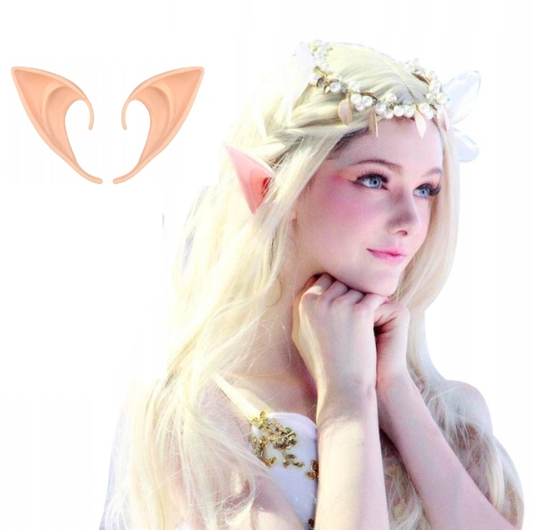 

Elfie uszy uszka elfa cosplay kostium